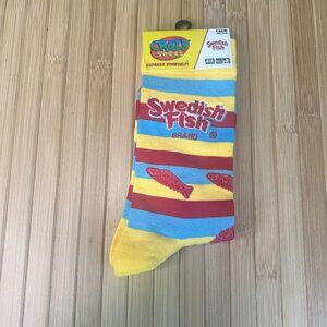 NWT Crazy Socks Swedish Fish Adult Socks Sz 6-12